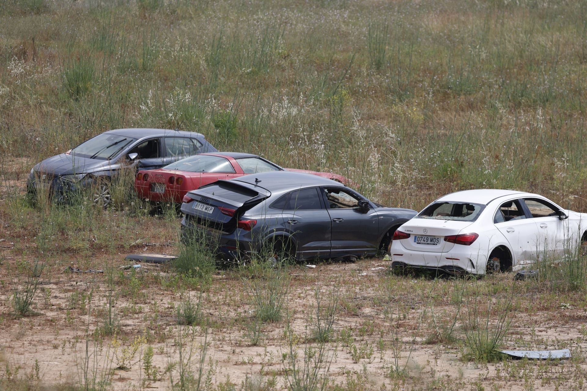 FOTOS | Coches afectados por la DANA, ocho meses después en la ZAL del puerto de Valencia