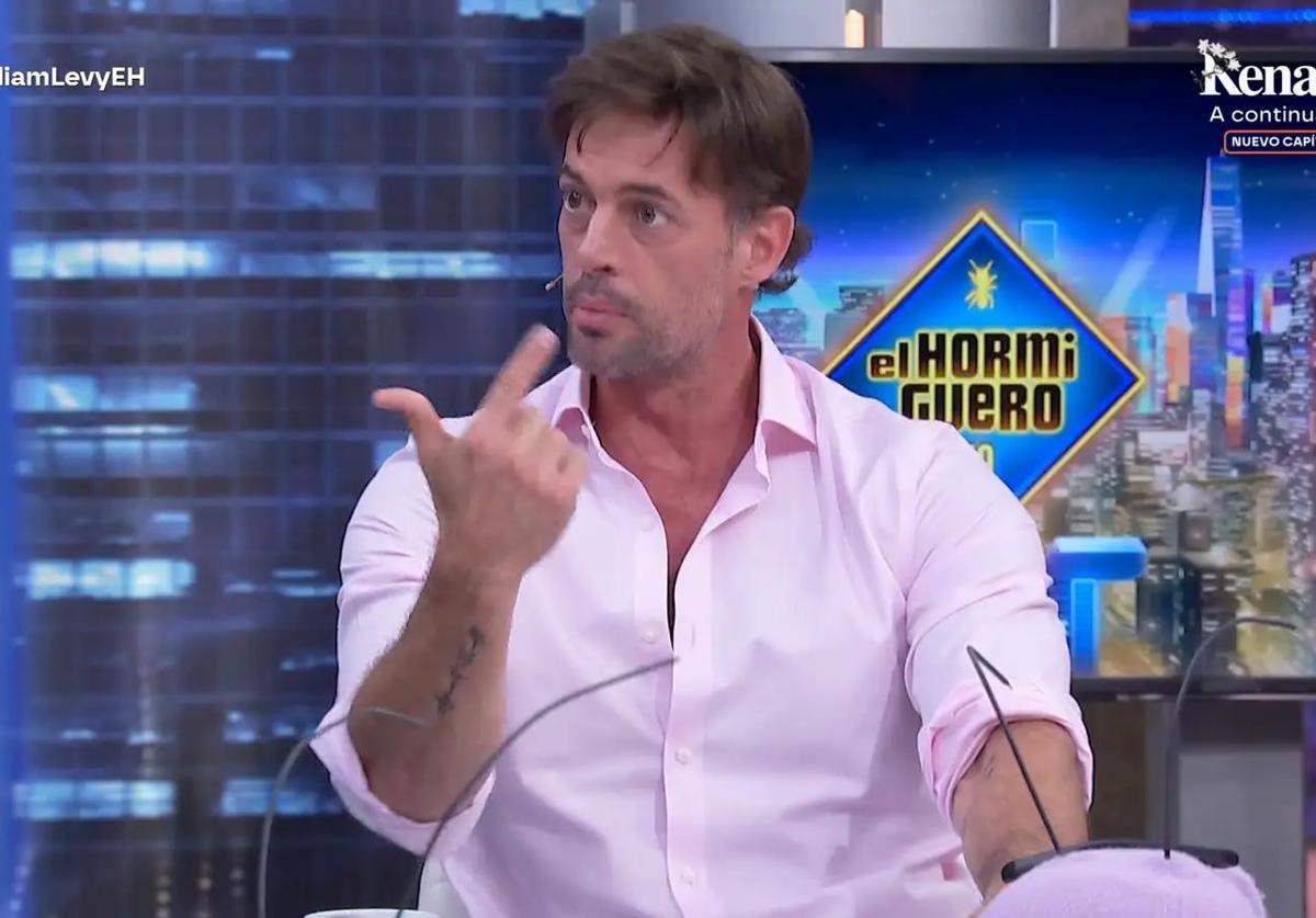William Levy en 'El Hormiguero', este lunes.