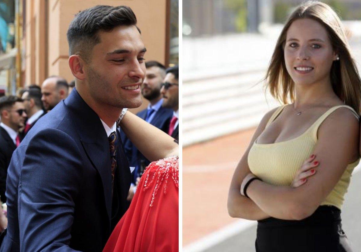 Nerea Martí y Hugo Duro deslumbran en las bodas de dos jugadores del Valencia este fin de semana