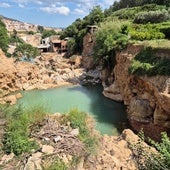 Poza de El Paraíso en Buñol.