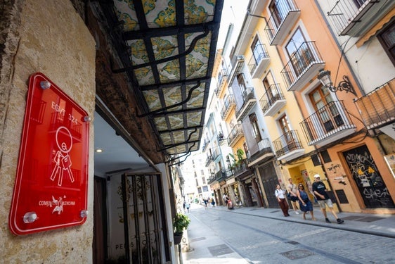 Un piso turístico legal de Valencia.