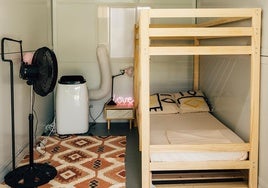 Interior del nuevo bungalow VIP.