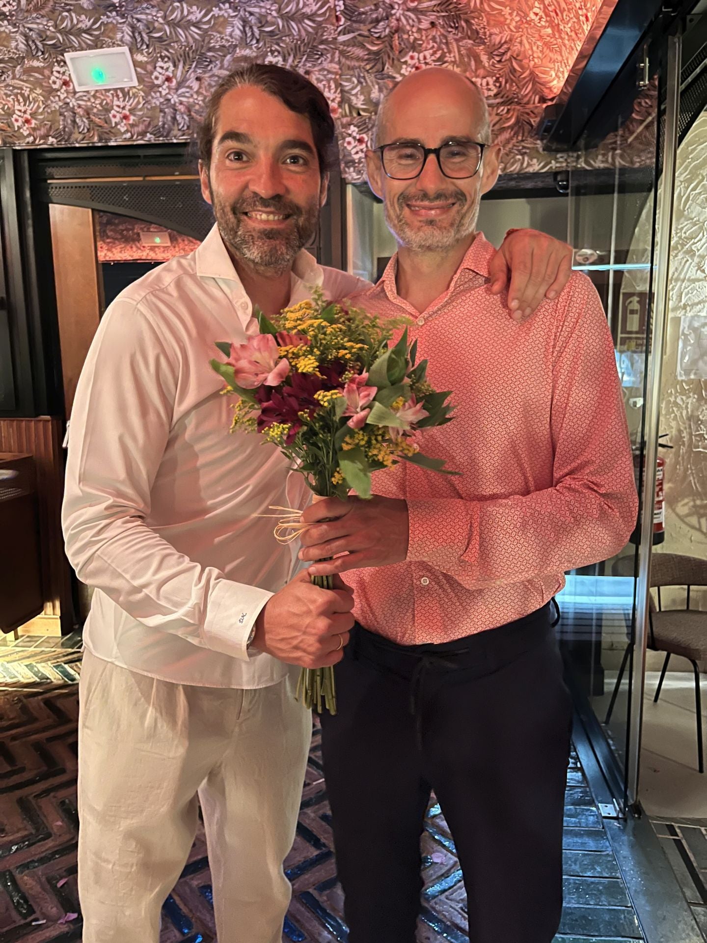 David Núñez y Oscar Iglesias.
