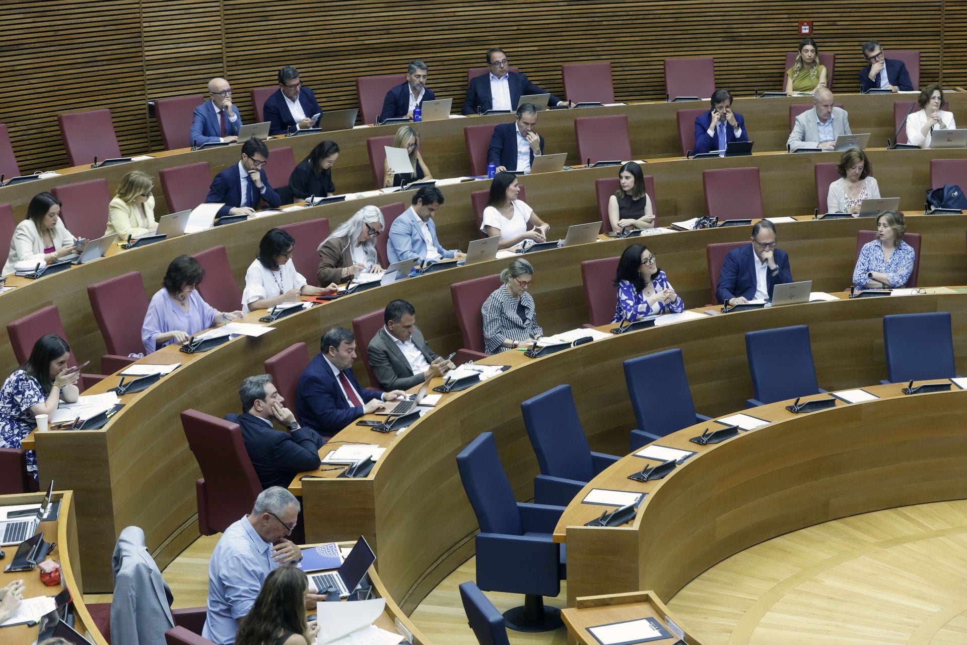 Fotos del pleno de les Corts (11 de junio de 2025)