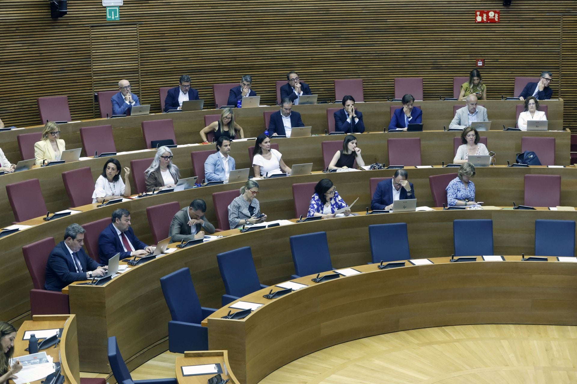 Fotos del pleno de les Corts (11 de junio de 2025)
