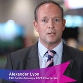 El doctor Alexander Lyon, presidente de la Sociedad Europea de Cardiología
