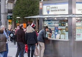 Una administración de Loterías y Apuestas del Estado, en una imagen de archivo.