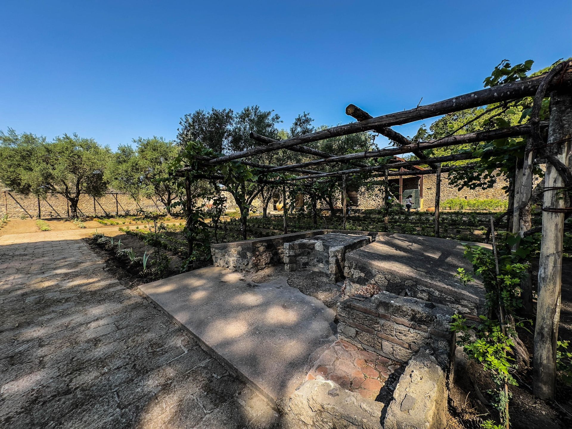 Renace la Casa Jardín de Hércules en Pompeya