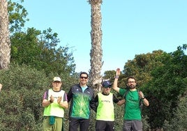 Varios miembros del Club Atletismo San Vicente.