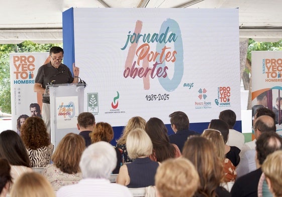 Un momento del acto de celebración.