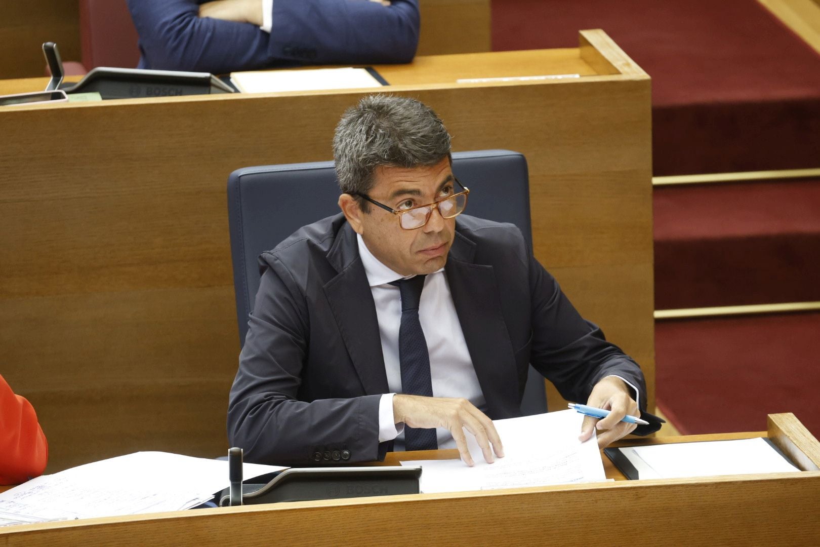 Sesión de Control en Les Corts este jueves