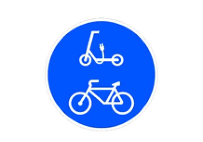 Nueva señal que afecta a ciclistas y conductores de patinetes.