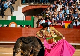 El maestro Morante durante una faena.