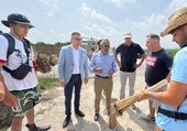 Visita del conseller de Agricultura a Sueca.