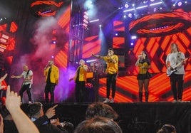 Una actuación de la Orquesta Panorama.