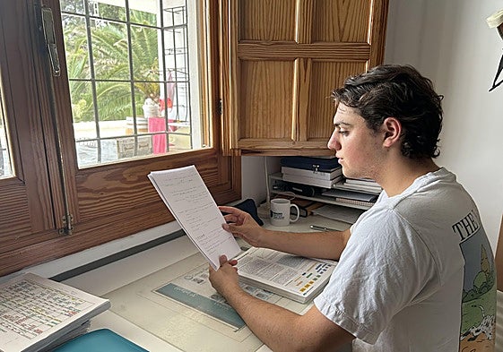 Iago Sánchez, en una imagen facilitada por la familia.