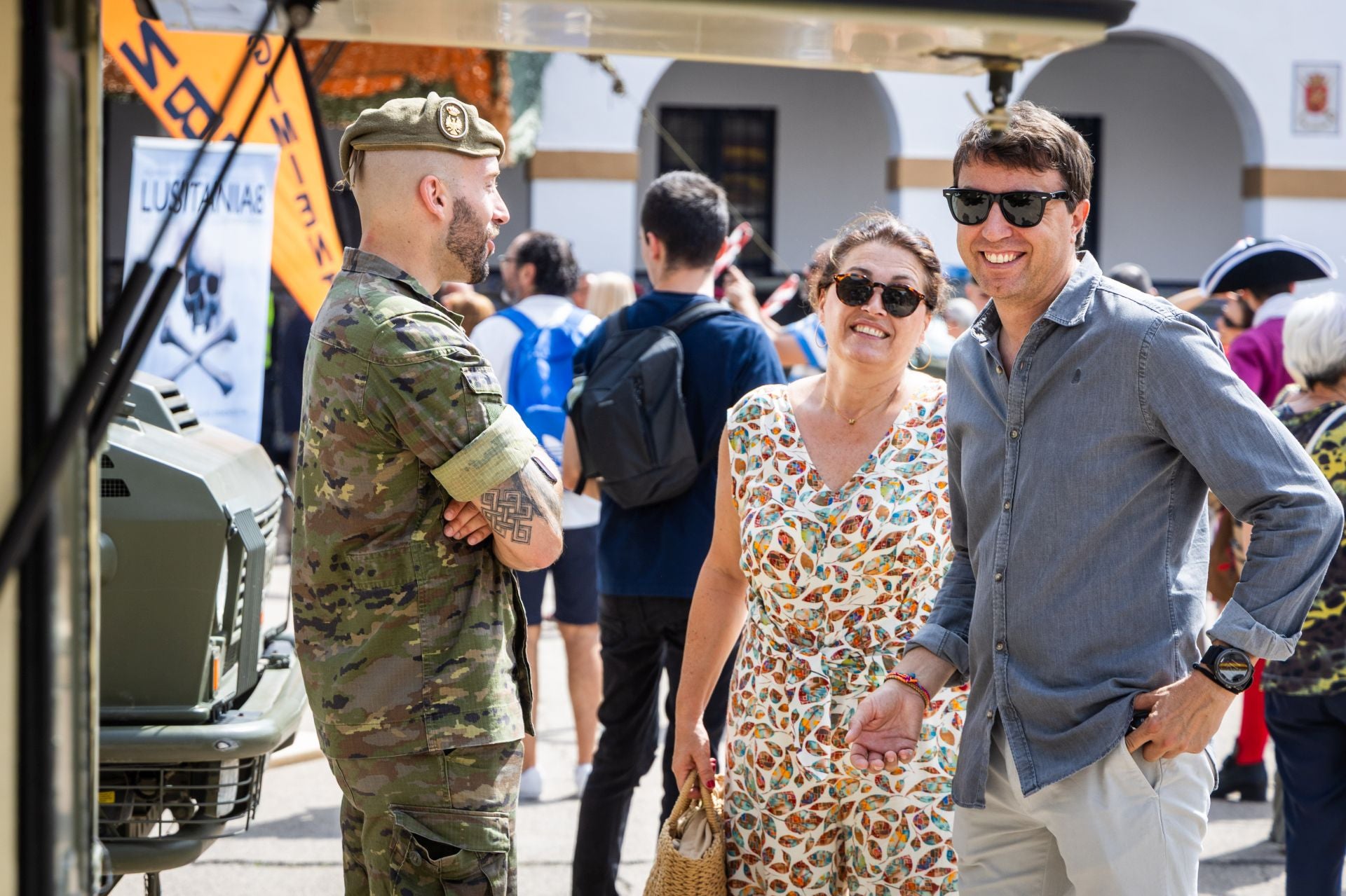 Fotos de las recreaciones históricas en el Museo Militar de Valencia 2025