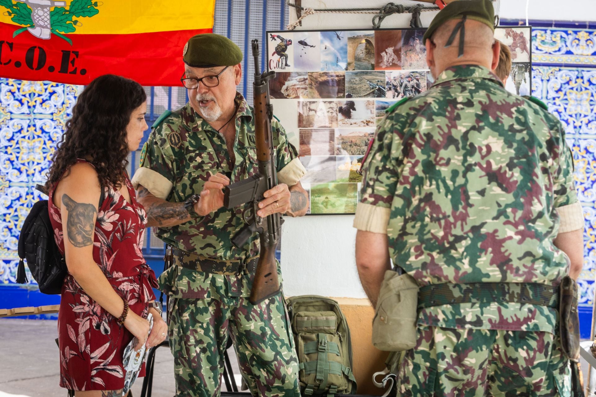 Fotos de las recreaciones históricas en el Museo Militar de Valencia 2025