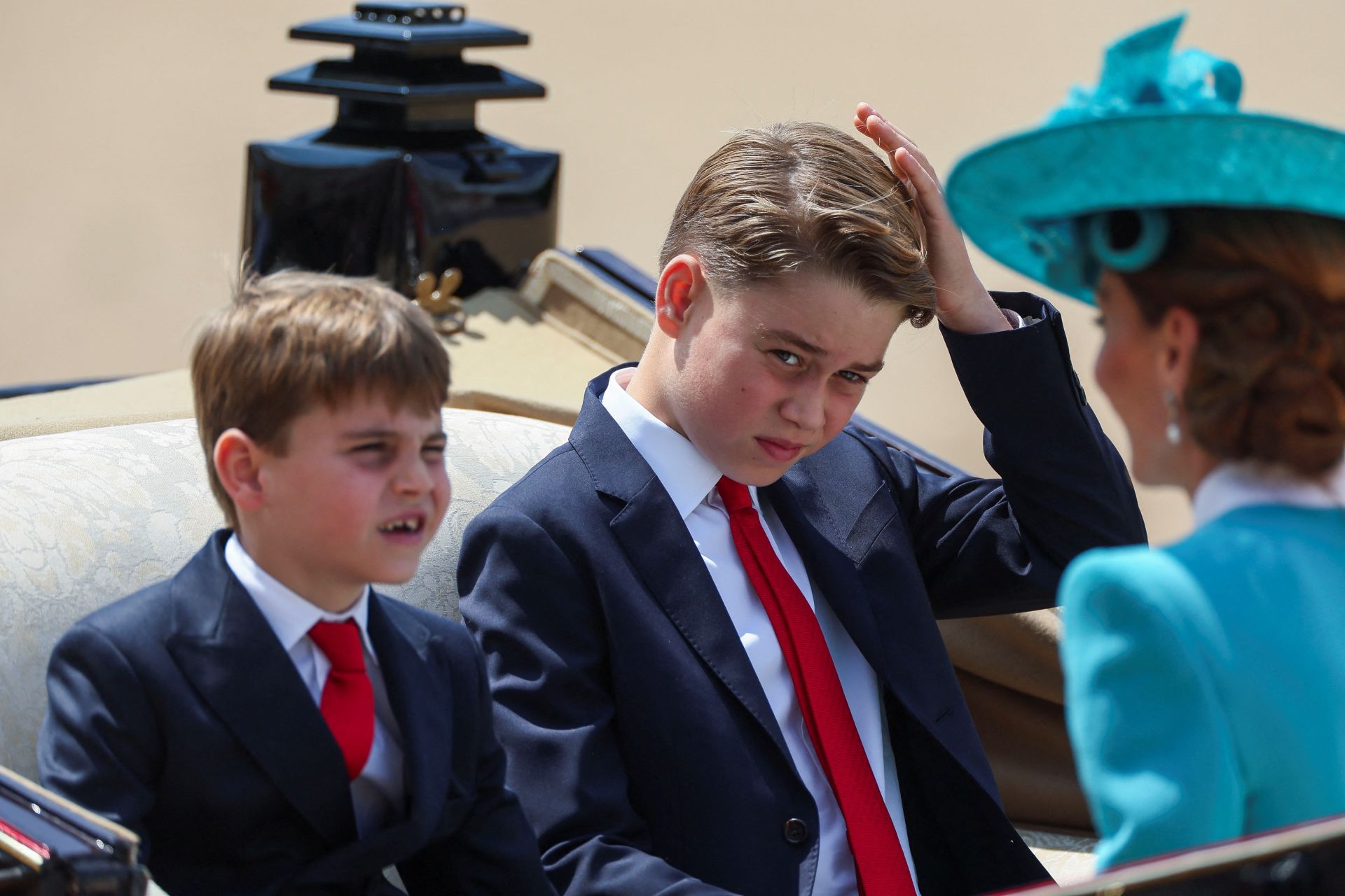 Kate Middleton deslumbra en su vuelta al desfile más colorido del Reino Unido