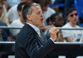 Pedro Martínez, durante la victoria ante La Laguna Tenerife.