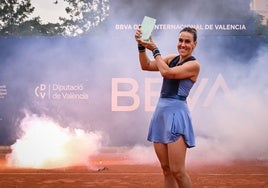 Nuria Párrizas, ganadora del torneo.