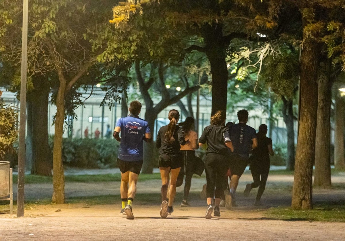 El circuito de running del Jardín del Turia tendrá una mejor iluminación