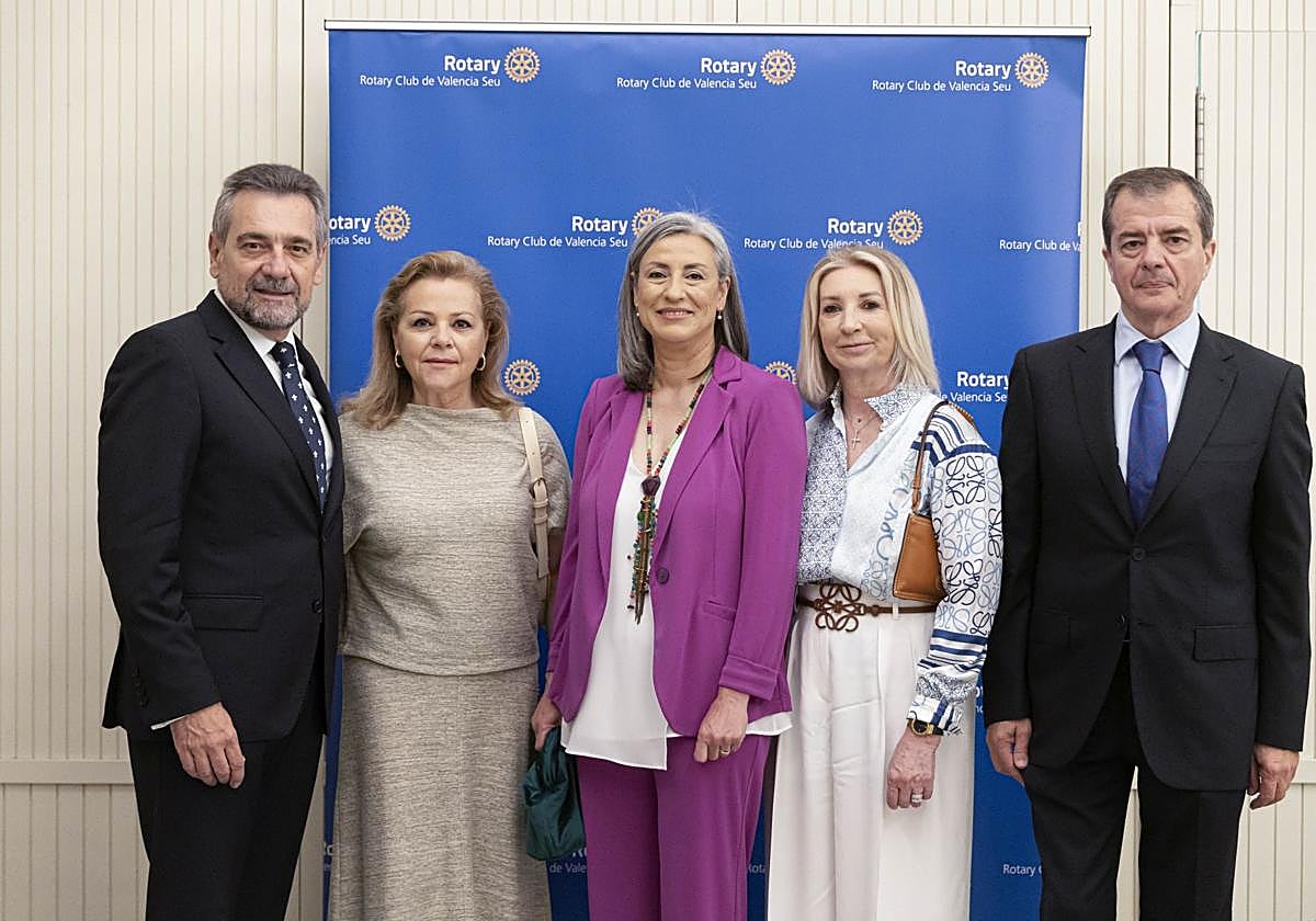 Los rostros del nuevo club Rotary de Valencia