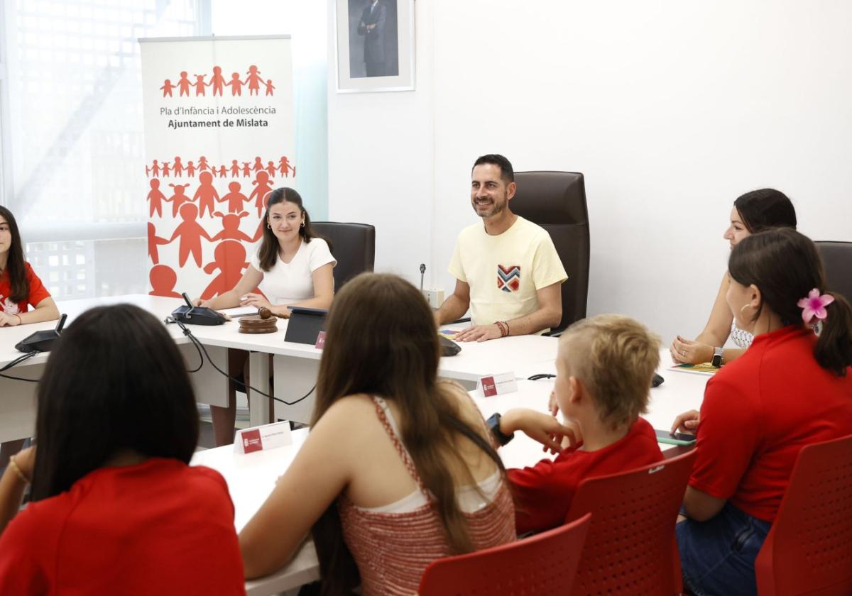 Pleno con el Consejo de Infancia y Adolescencia.