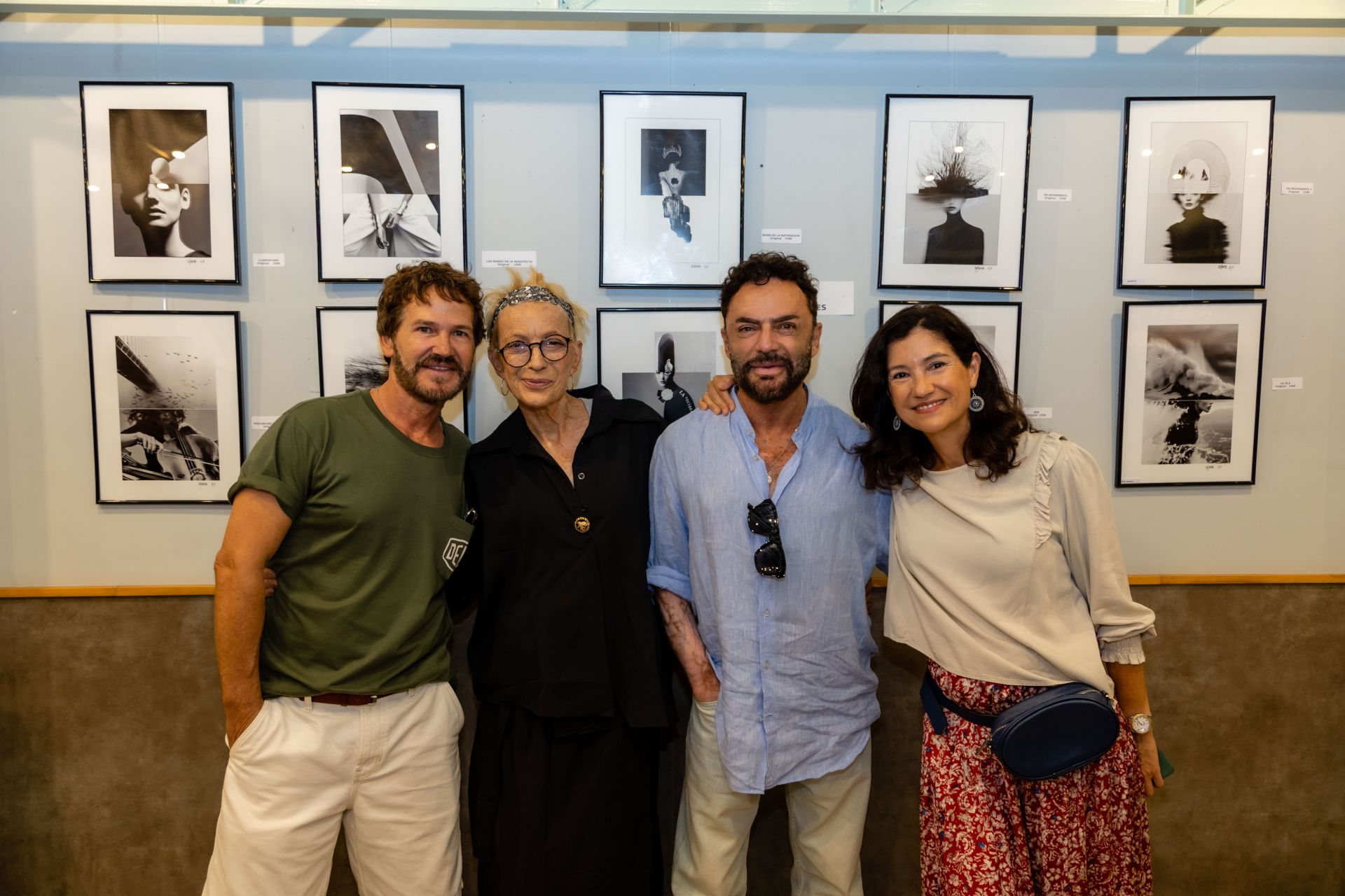 Goyo Bonillo, Desampa Lillo, Quique Camps y Ángela Valero de Palma.