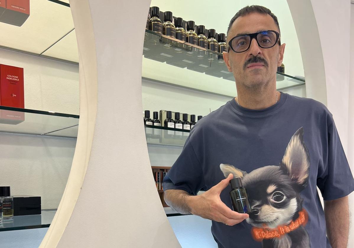 Joaquín Egea, tras el perfume que huele a Valencia.