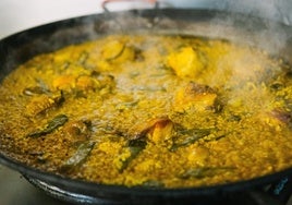 ültimos compases de la paella valenciana.