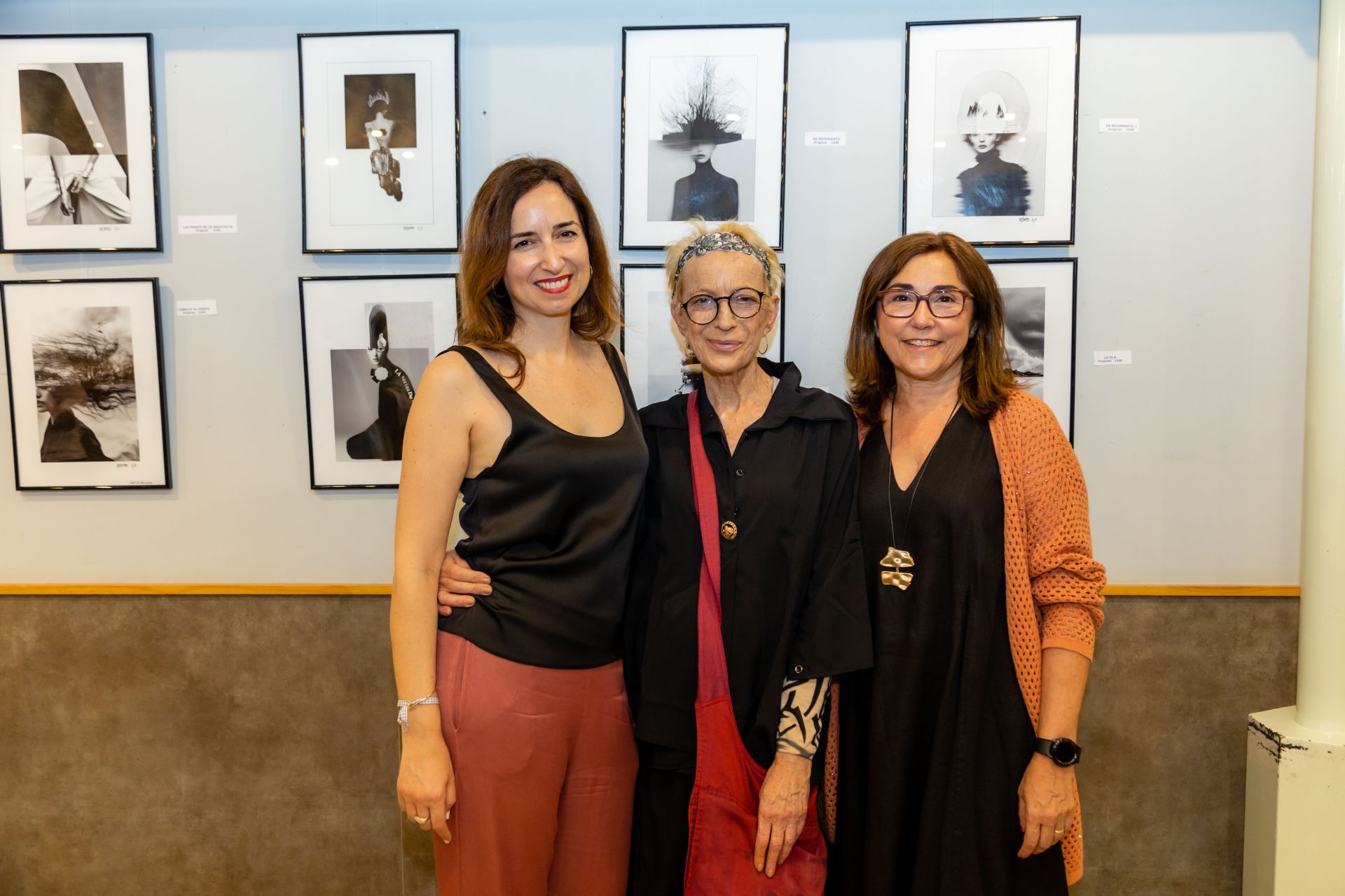Sandra Antequera, Desampa Lillo y Anabel Navas.