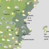 Previsión de lluvias el martes y miércoles.