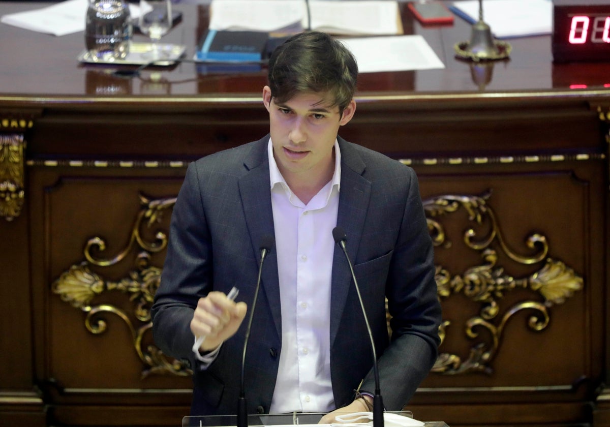 El portavoz socialista en el Ayuntamiento de Valencia, Borja Sanjuan.