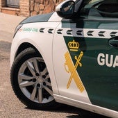 Vehículo de la Guardia Civil.
