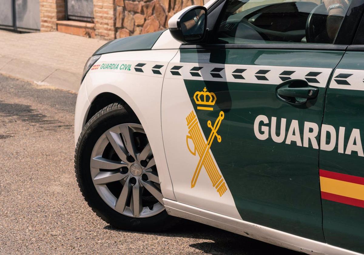 Vehículo de la Guardia Civil.