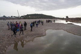 Búsqueda de desaparecidos tras la dana en el término de Cheste.