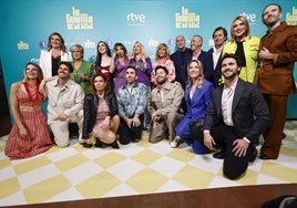 'La familia de la tele'.