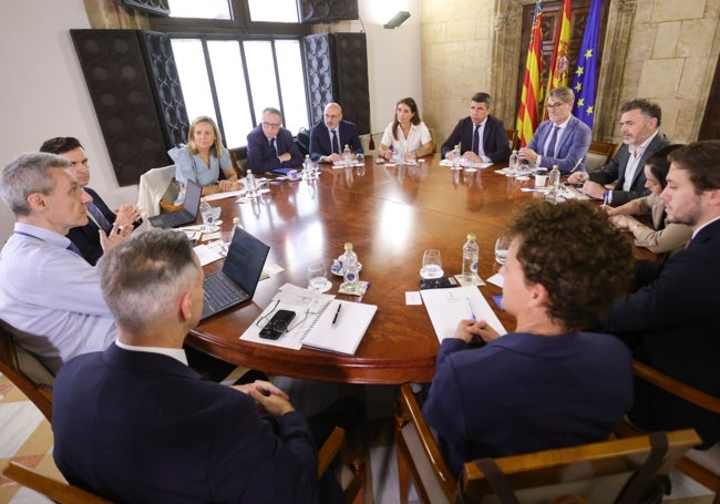 Asistentes a la reunión.