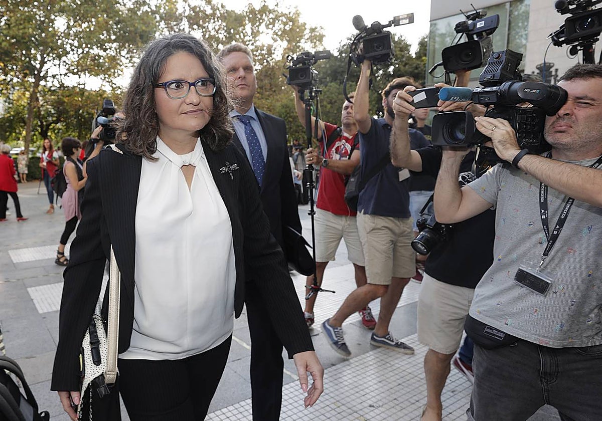 La exvicepresidenta Mónica Oltra.