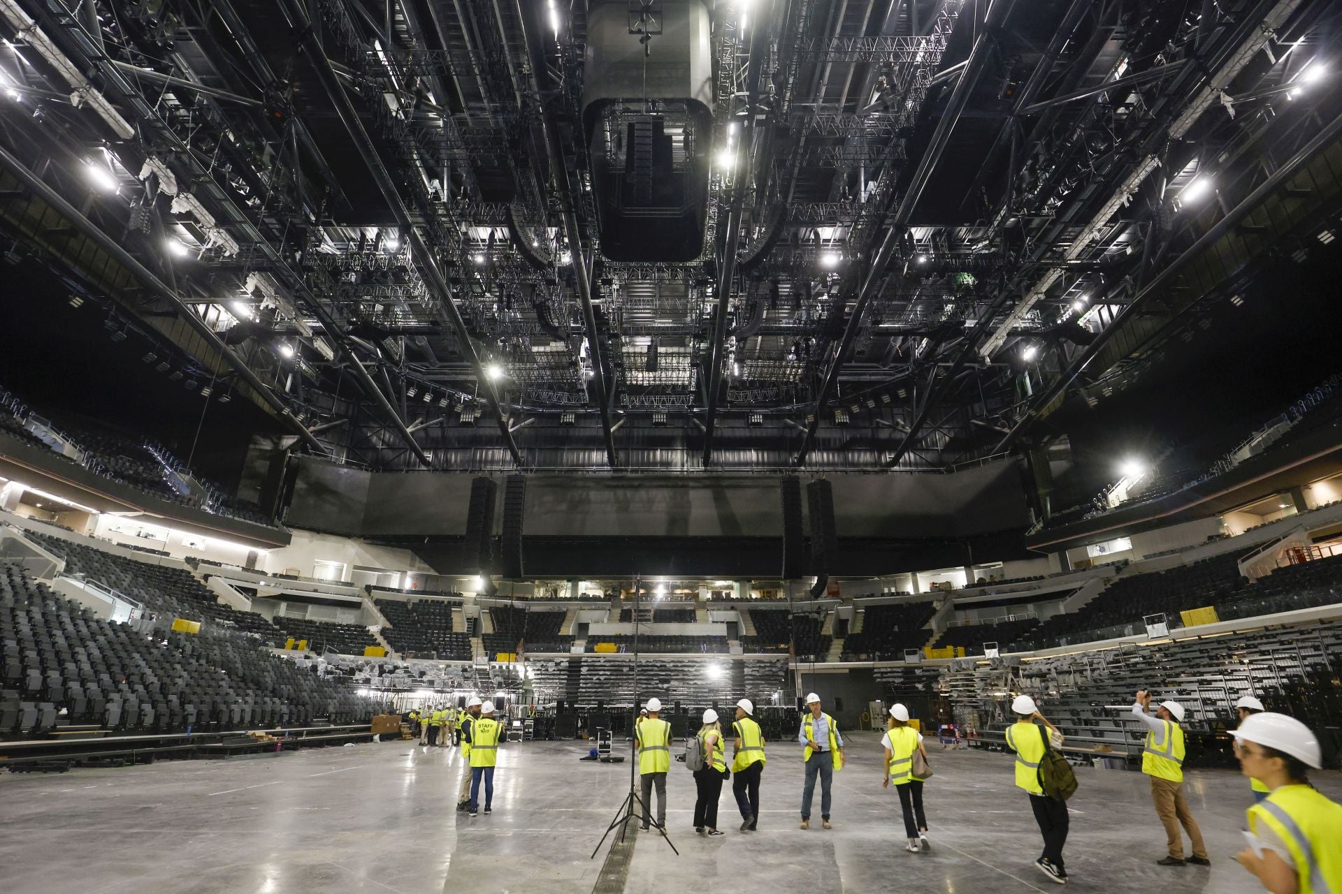 Primera prueba de sonido del Roig Arena