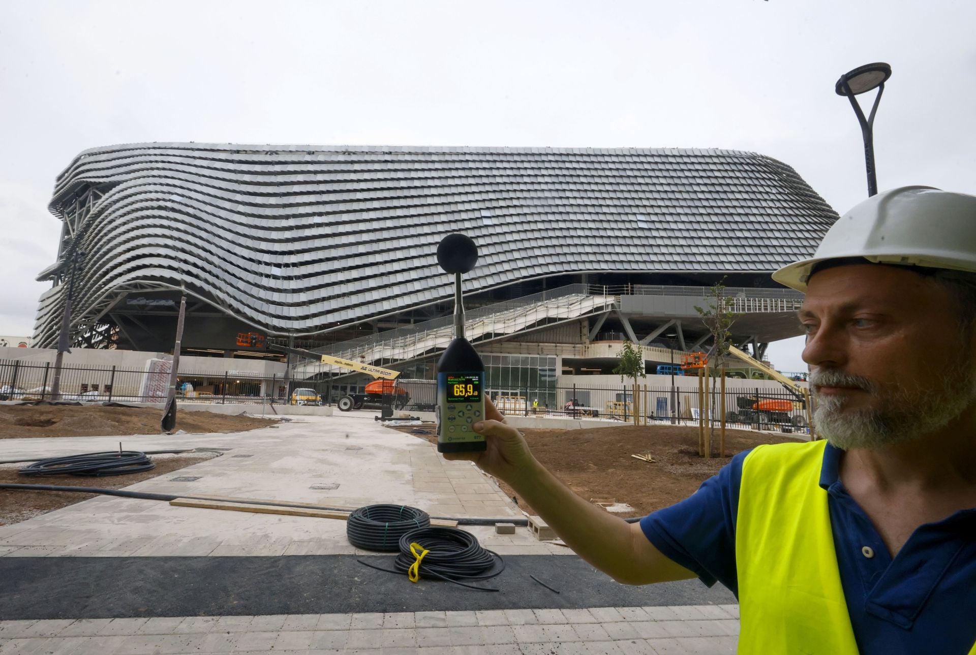 Roig Arena: silencio por fuera y sonido de calidad por dentro