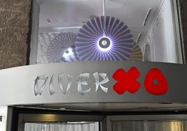 Entrada del restaurante español DiverXO, imagen de archivo.