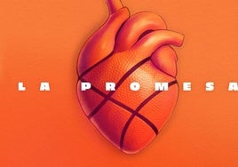 Cartel publicitario del himno oficial del Valencia Basket.