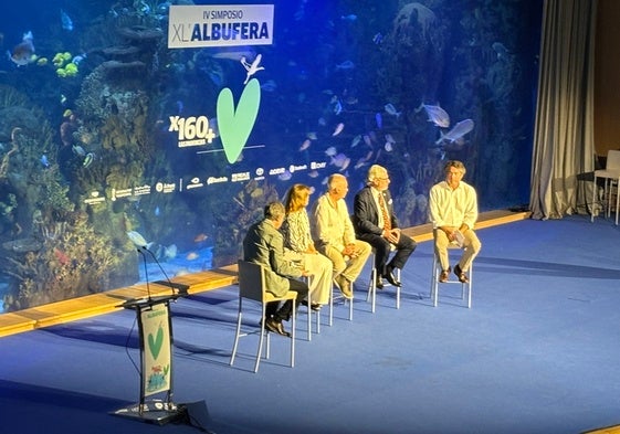 La mesa de expertos, este jueves en el Simposio de la Albufera.