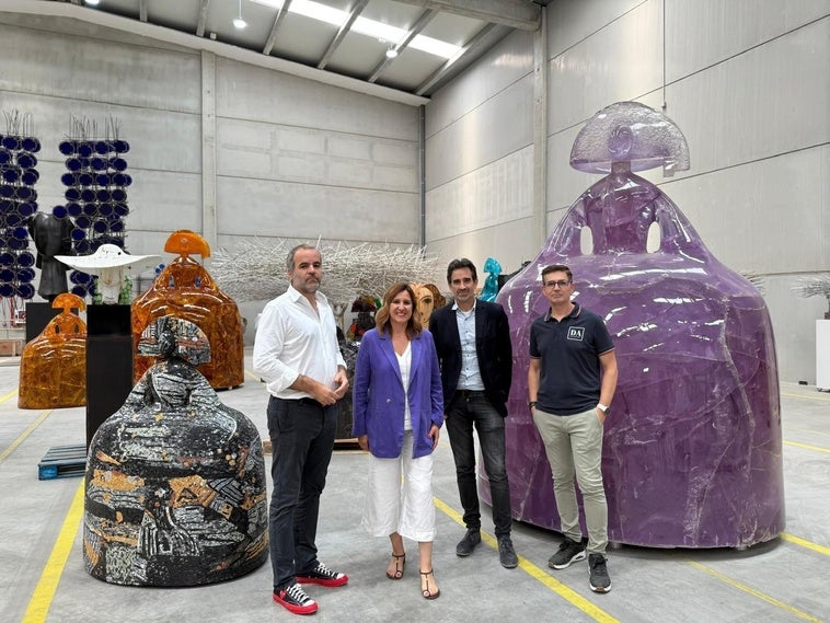 Javier Molins, María José Catalá, José Luis Moreno y Jesús de la Fuente.
