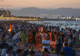 La noche de San Juan, en una imagen de archivo.