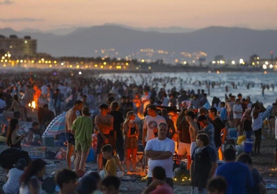 La noche de San Juan, en una imagen de archivo.