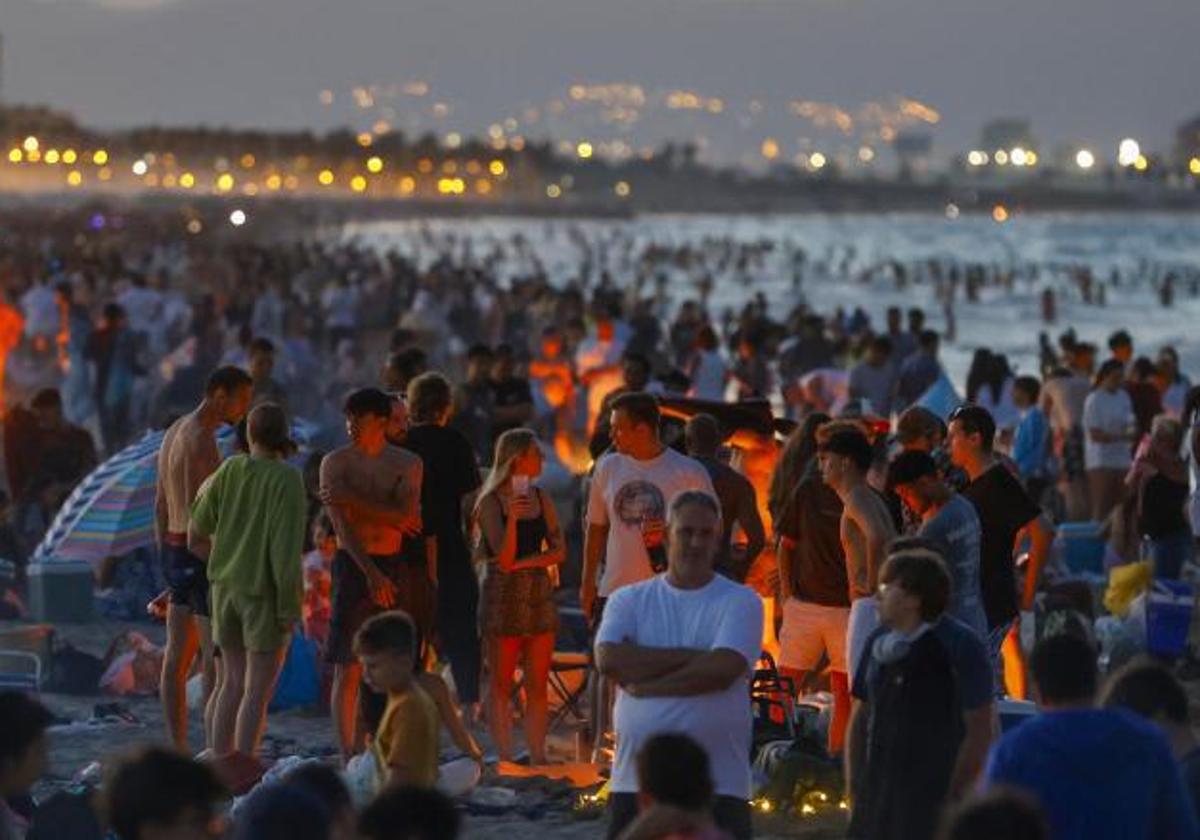 La noche de San Juan, en una imagen de archivo.