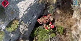 Rescatan a un senderista extraviado toda la noche en el Penyal d'Ifac